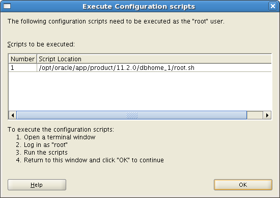 Screenshot-Execute Configuration scripts 